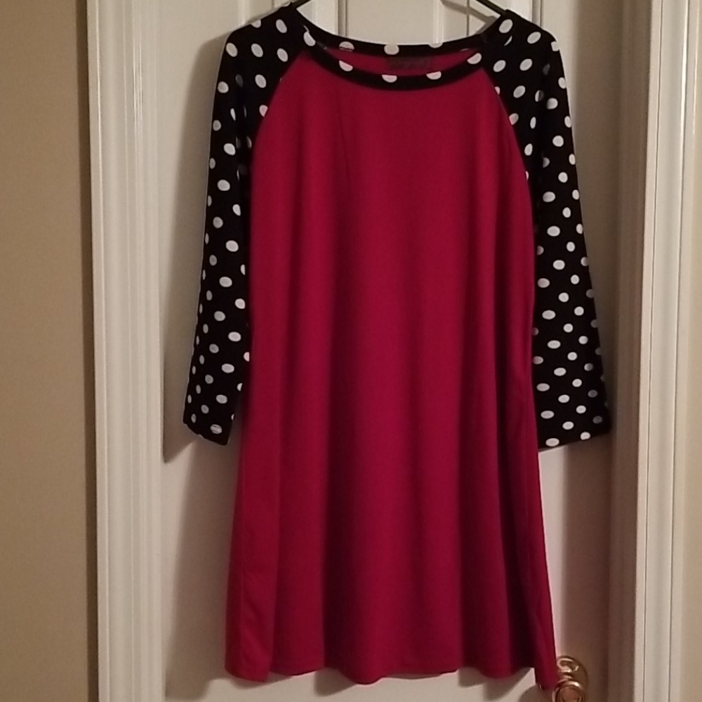 Polka dot dress